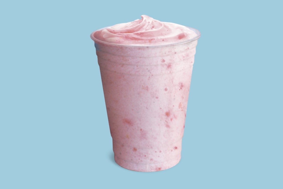 Order NON DAIRY STRAWBERRY SHAKE food online from Smashburger store, Wantagh on bringmethat.com
