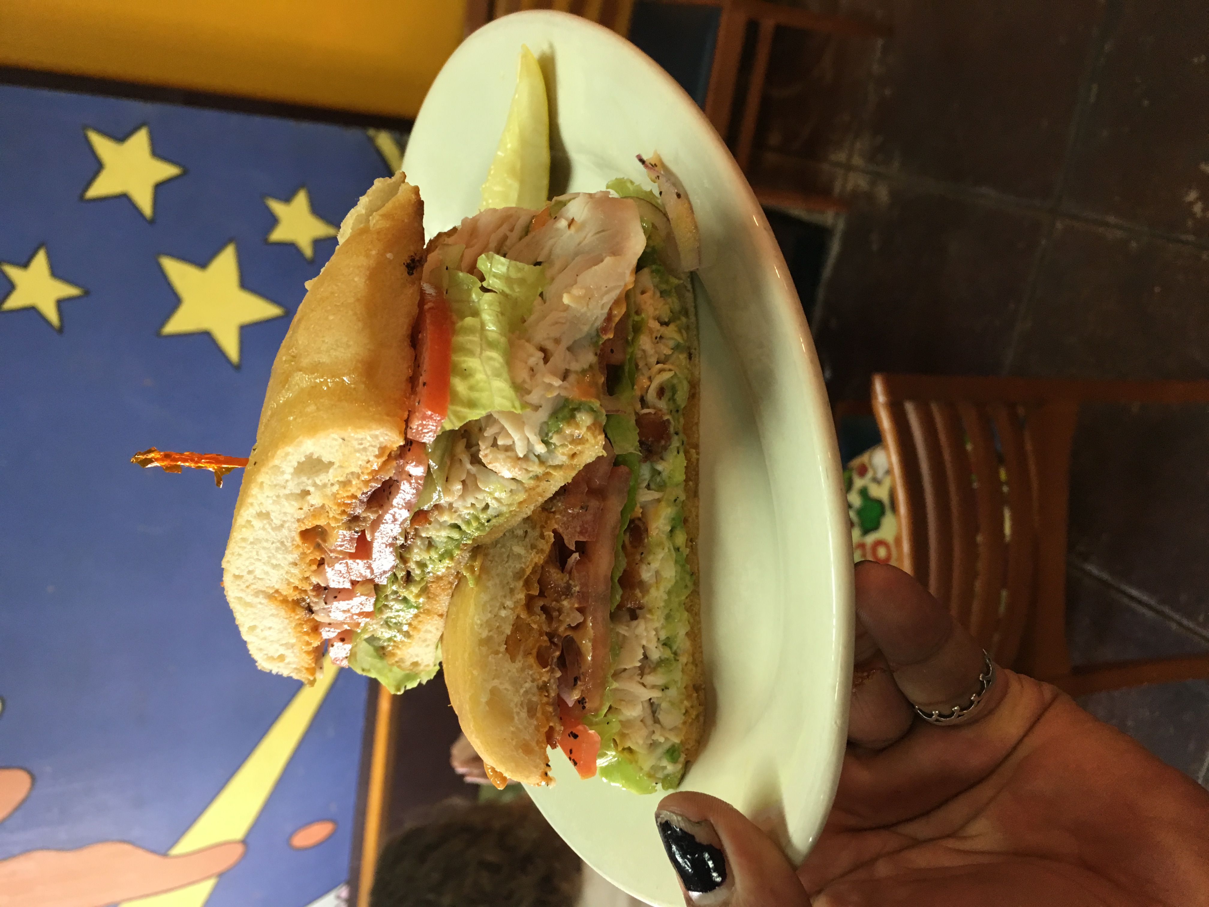 Order Turkey Avocado Bacon Samich food online from Street Level Cafe store, Los Angeles on bringmethat.com