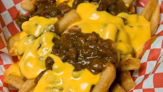 Order Chili Cheese Fries food online from Lenny Burger store, Glendale on bringmethat.com
