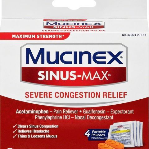 Order Mucinex Sinus Max Congestion Relief 8 Count food online from 7-Eleven store, Lynchburg on bringmethat.com
