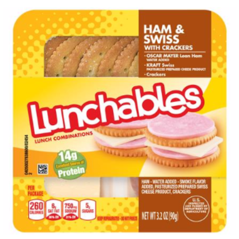 Order Ham & Swiss Lunchables 3.2oz food online from 7-Eleven store, Arlington on bringmethat.com