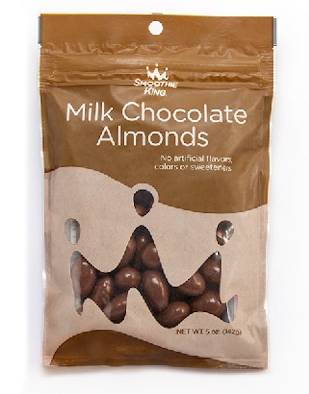 Order Milk Chocolate Almonds food online from Smoothie King store, Thomasville on bringmethat.com