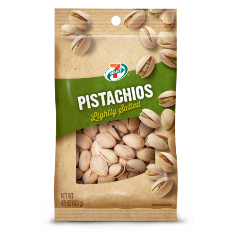Order 7-Select Lightly Salted Pistachios 4.5oz food online from 7-Eleven store, Willis on bringmethat.com