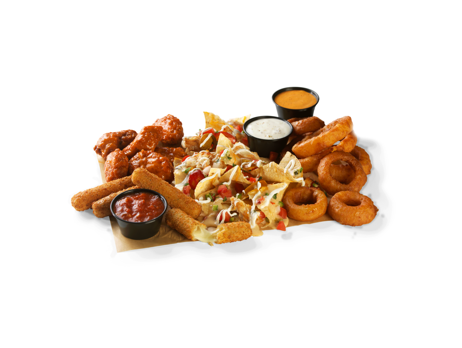 Order House Sampler food online from Wild Burger store, Burlington on bringmethat.com