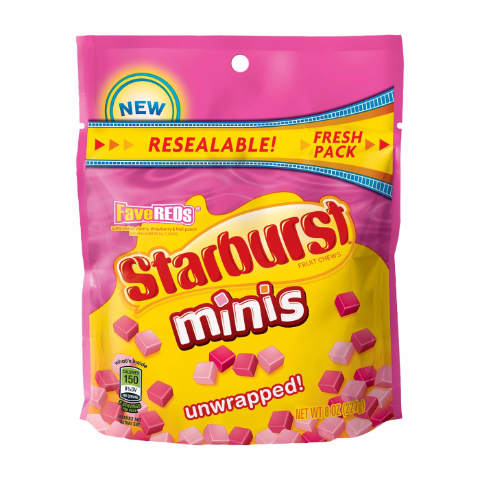 Order Starburst Minis FaveRed 8oz food online from Circle K And Liquors store, Fontana on bringmethat.com