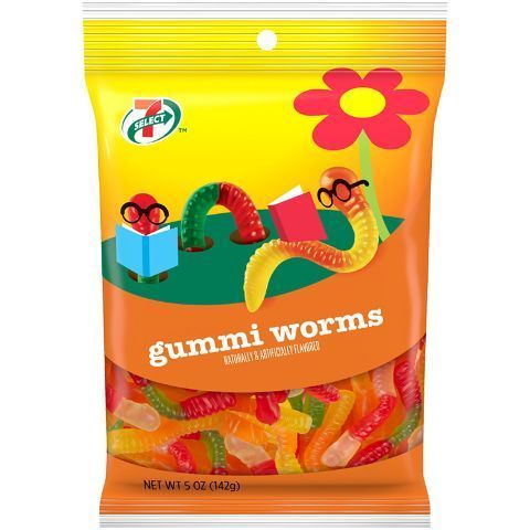Order 7-Select Gummi Worms 5oz food online from 7-Eleven store, Arlington on bringmethat.com