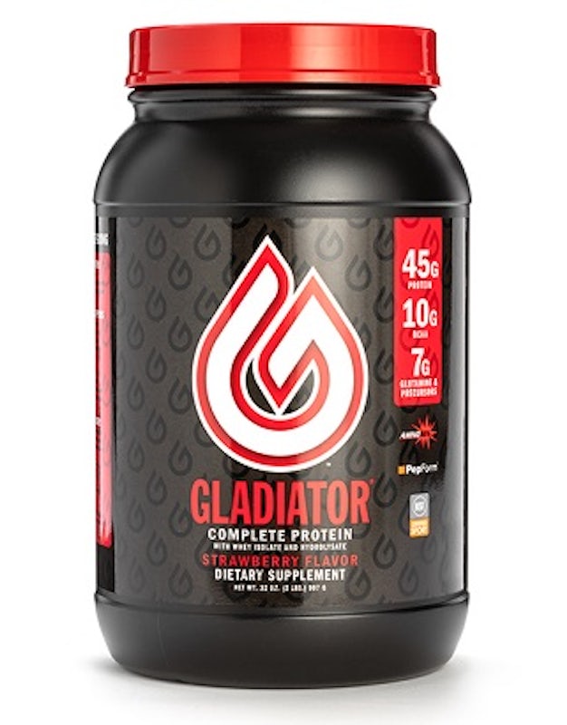 Order Gladiator Tub 2LB, Strawberry food online from Smoothie King store, Thomasville on bringmethat.com