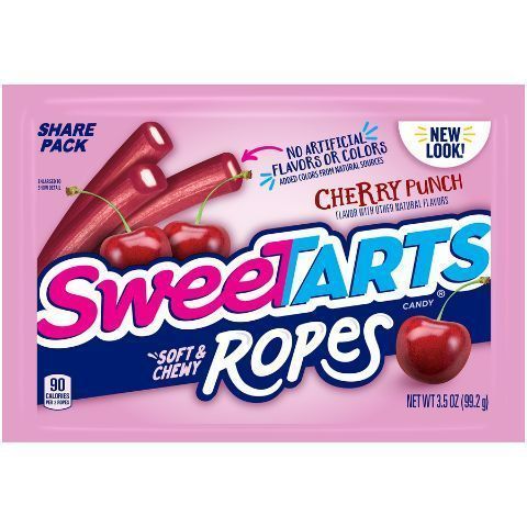 Order SWEETARTS Soft & Chewy Ropes Cherry Punch Candy 3.5oz Bag food online from 7-Eleven store, Arlington on bringmethat.com