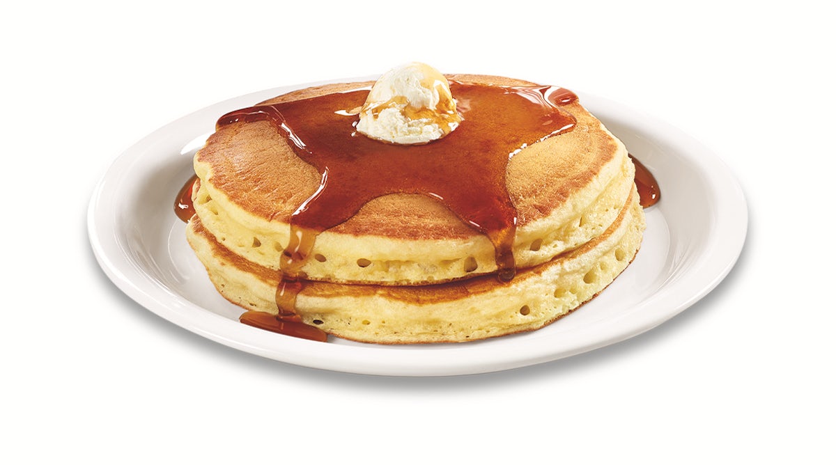 Order Stack of Pancakes food online from Denny's store, Thomasville on bringmethat.com