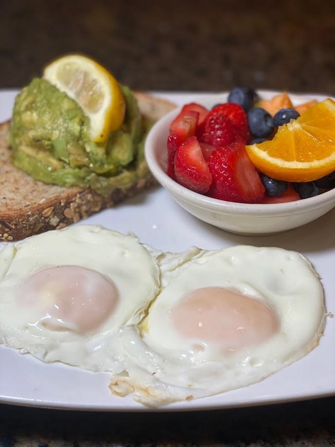 Order Acapulco Avocado Toast (GH) food online from Berry Fresh Cafe store, Jupiter on bringmethat.com