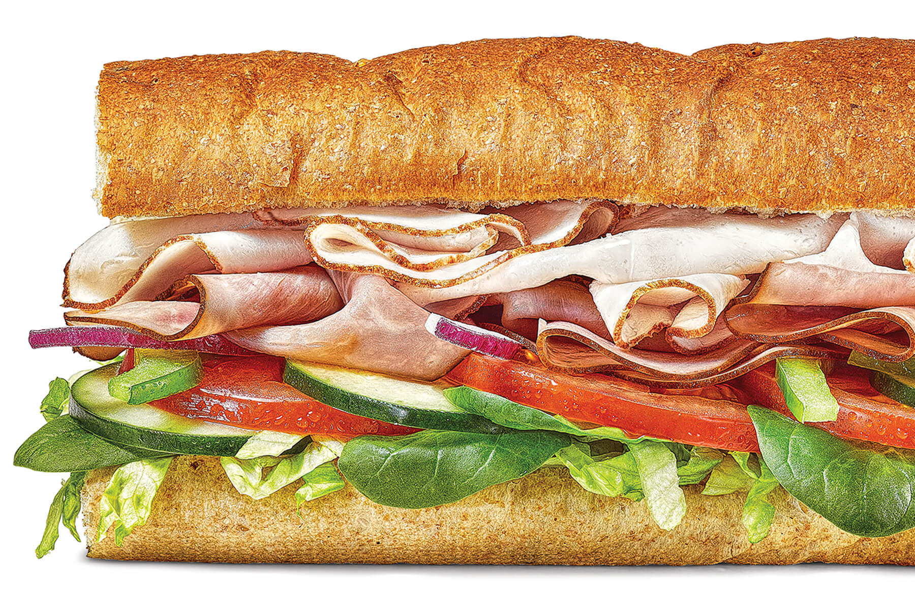 Order Oven-Roasted Turkey & Ham food online from Subway store, Rochester on bringmethat.com