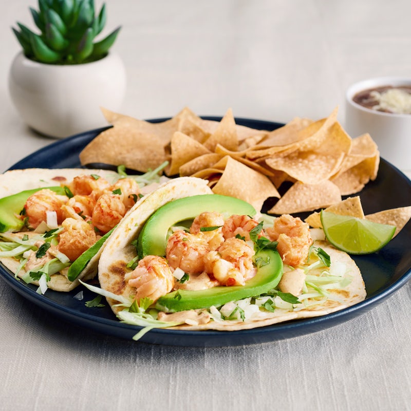 Order Langostino Lobster Two Taco Plate food online from Rubio store, La Verne on bringmethat.com