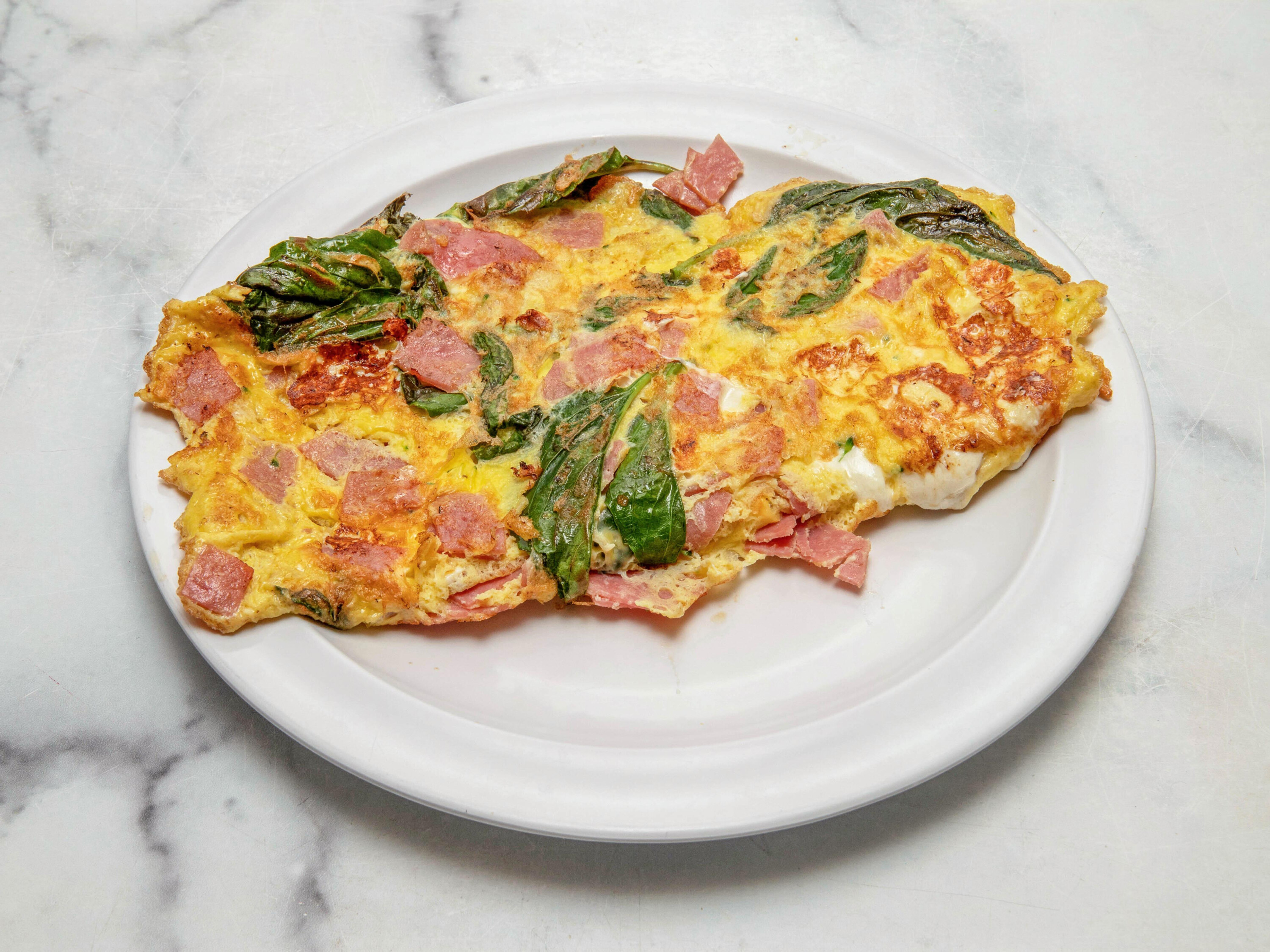 Order Sicilian Omelette Plate Sandwich food online from NYC Bagel and Coffee House store, Queens on bringmethat.com