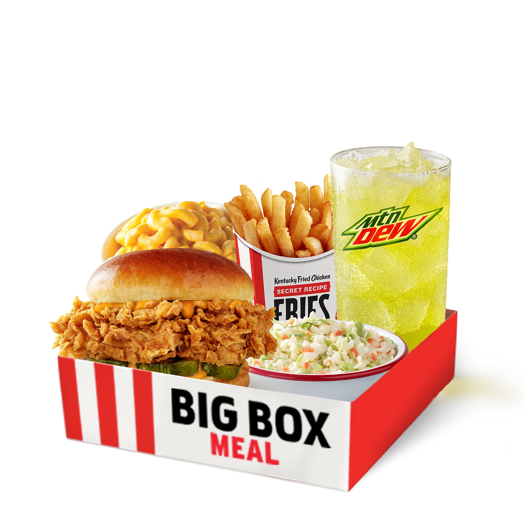 Order Spicy Chicken Sandwich Big Box food online from KFC store, Riverhead on bringmethat.com