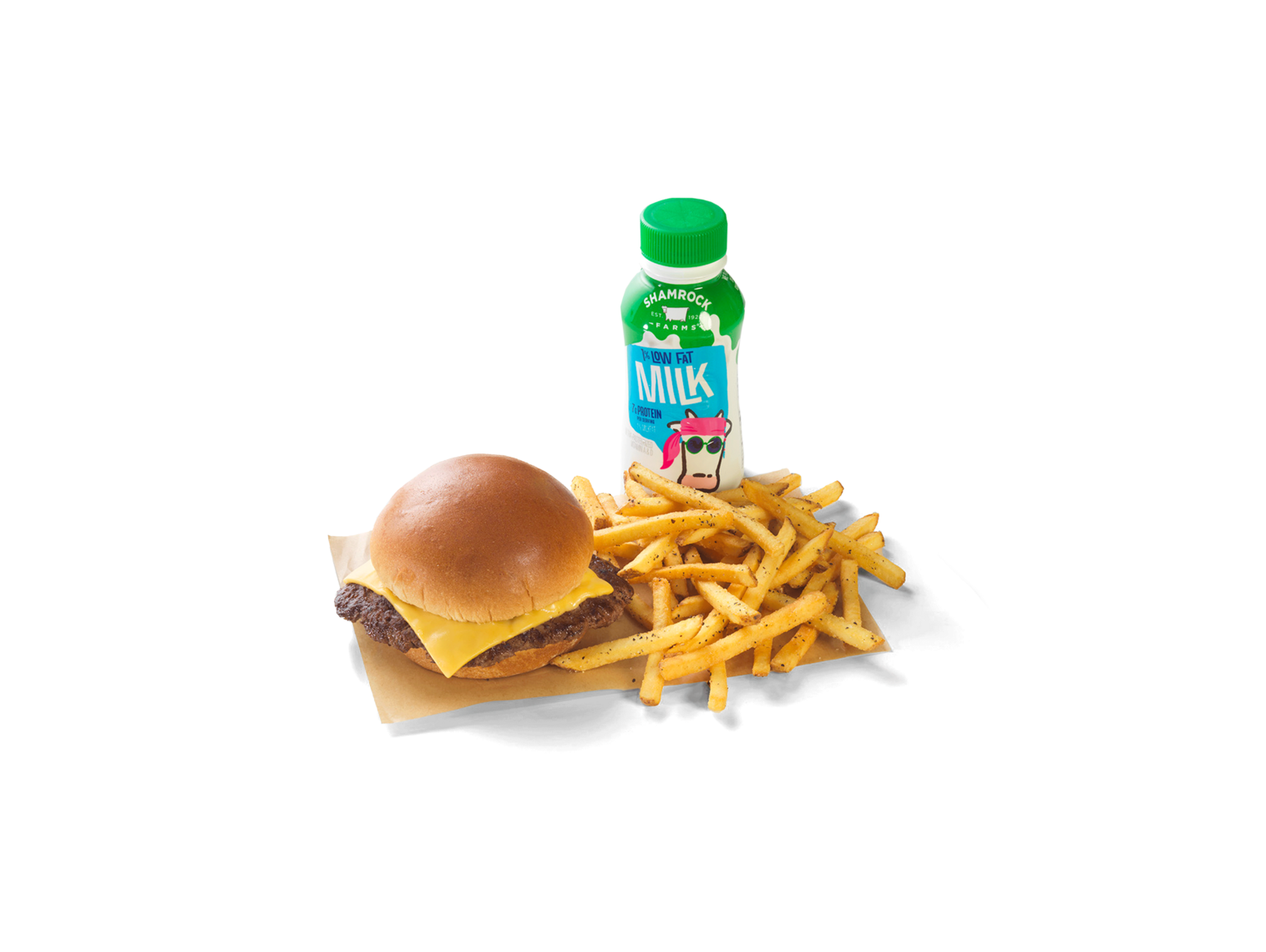 Order Kids' Cheeseburger food online from Buffalo Wild Wings store, Wooster on bringmethat.com
