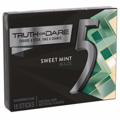 Order 5 Gum Mystery Mint 15 Count food online from 7-Eleven store, Charlotte on bringmethat.com