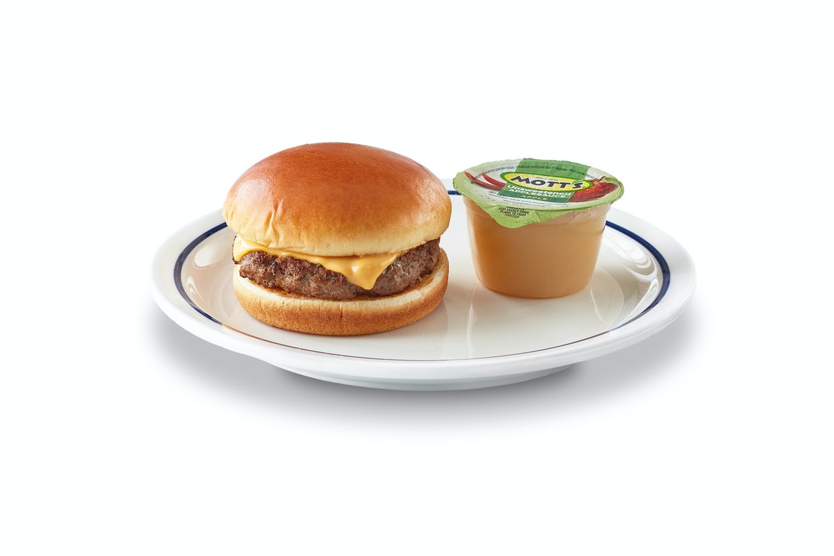Order Jr. Cheeseburger food online from Ihop store, Grand Rapids on bringmethat.com