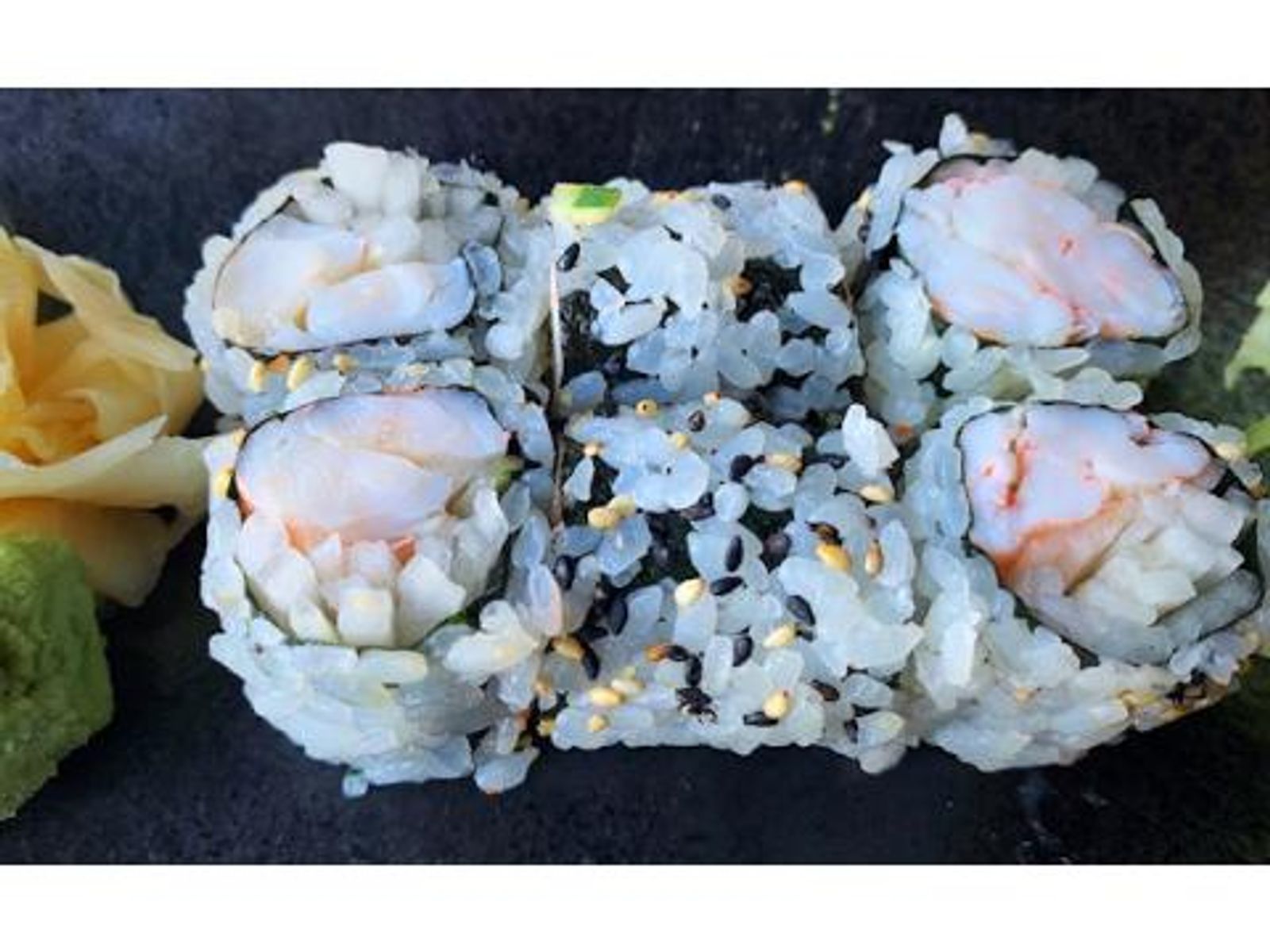 Order Shrimp Cucumber Roll food online from Takumi Hibachi Sushi & Lounge store, Bay Shore on bringmethat.com