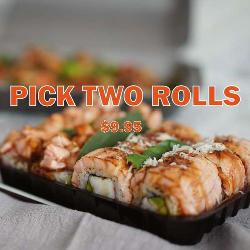 Pick 2 Roll — Ginza Cafe Greenville