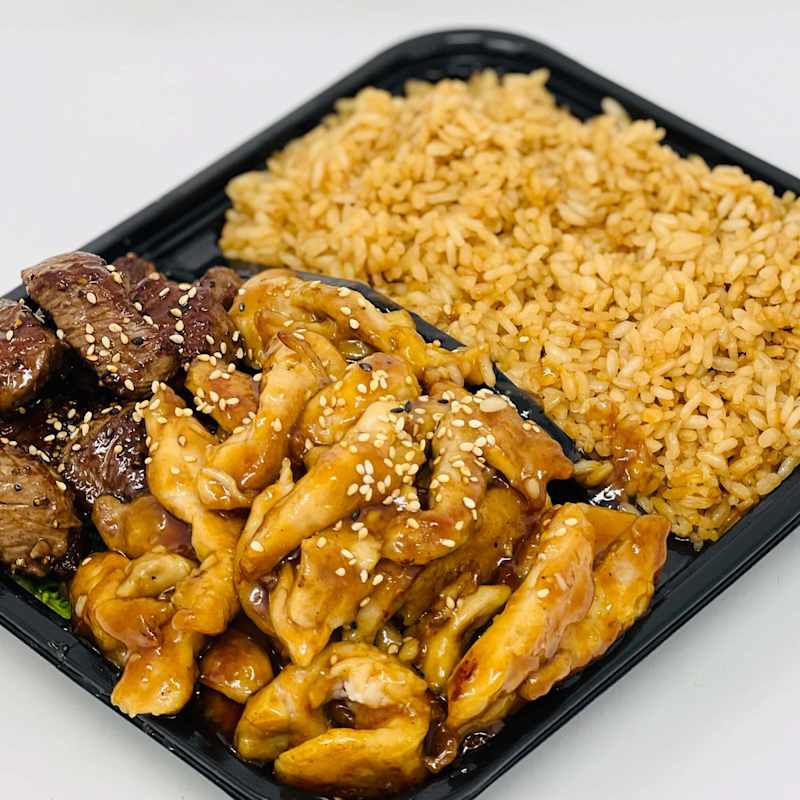 Hibachi Chicken & Steak — Ginza Cafe Greenville