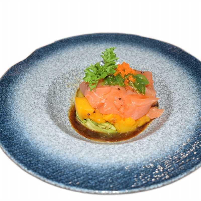Salmon Salsa — Ginza Cafe Greenville