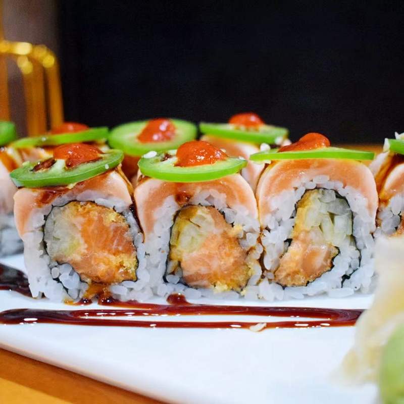 Fire Roll — Ginza Cafe Greenville