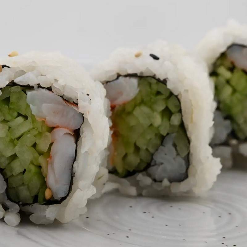 Shrimp cucumber Roll — Ginza Cafe Greenville