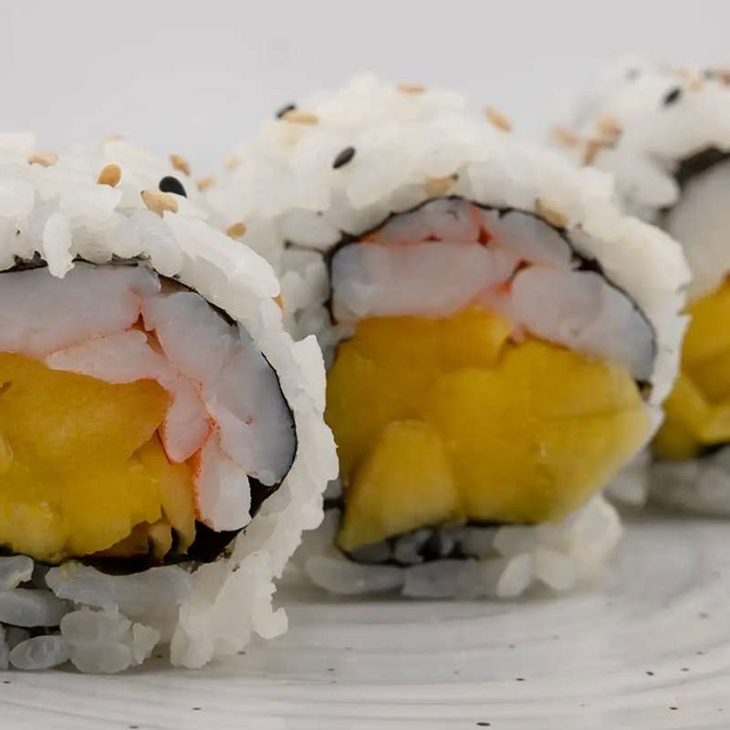 Shrimp Mango Roll — Ginza Cafe Greenville
