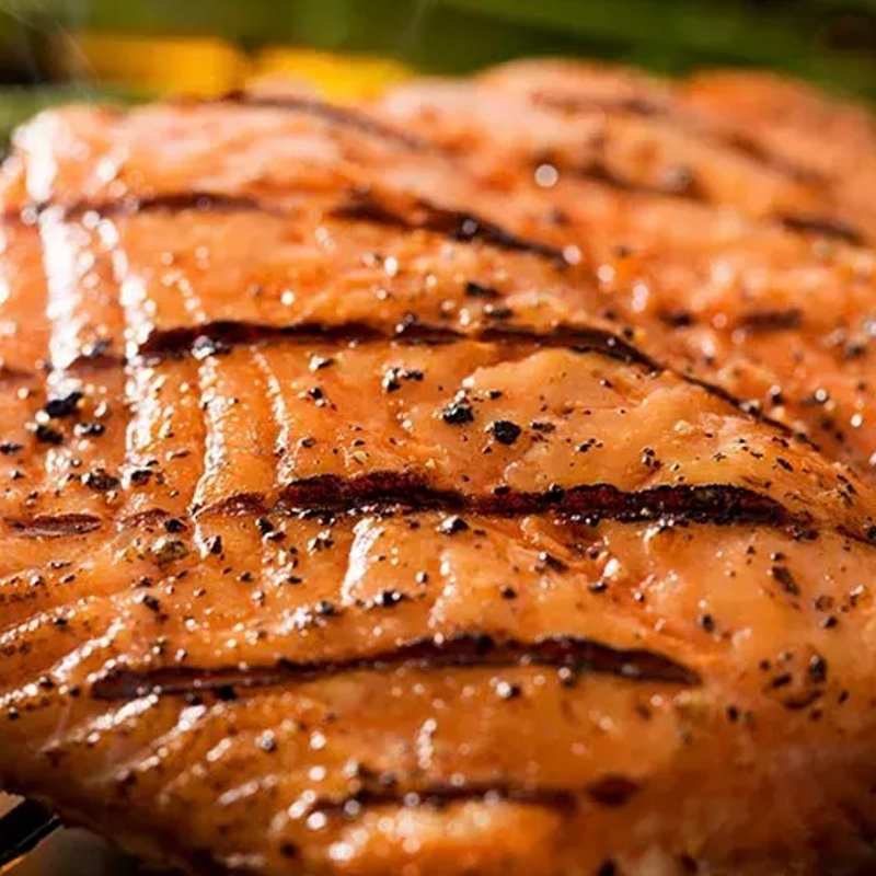 Side Grilled Salmon — Ginza Cafe Greenville