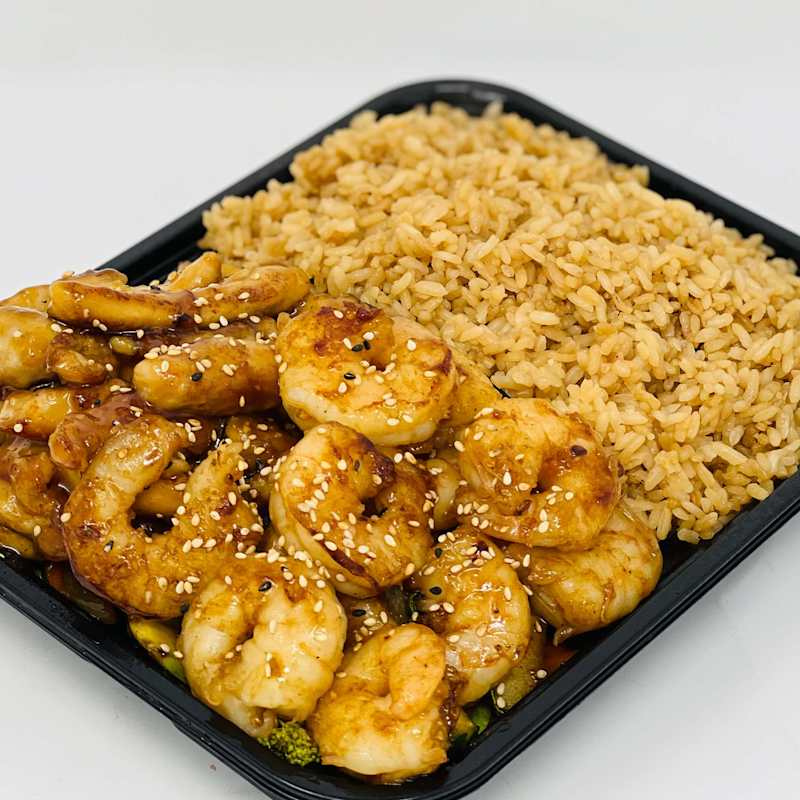 Hibachi Chicken & Shrimp — Ginza Cafe Greenville