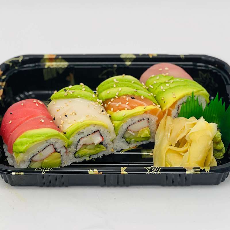 Rainbow Roll — Ginza Cafe Greenville