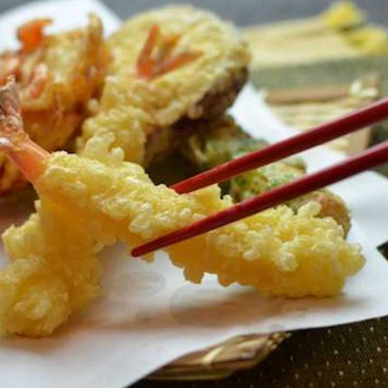 Shrimp Tempura appertizer — Ginza Cafe Greenville