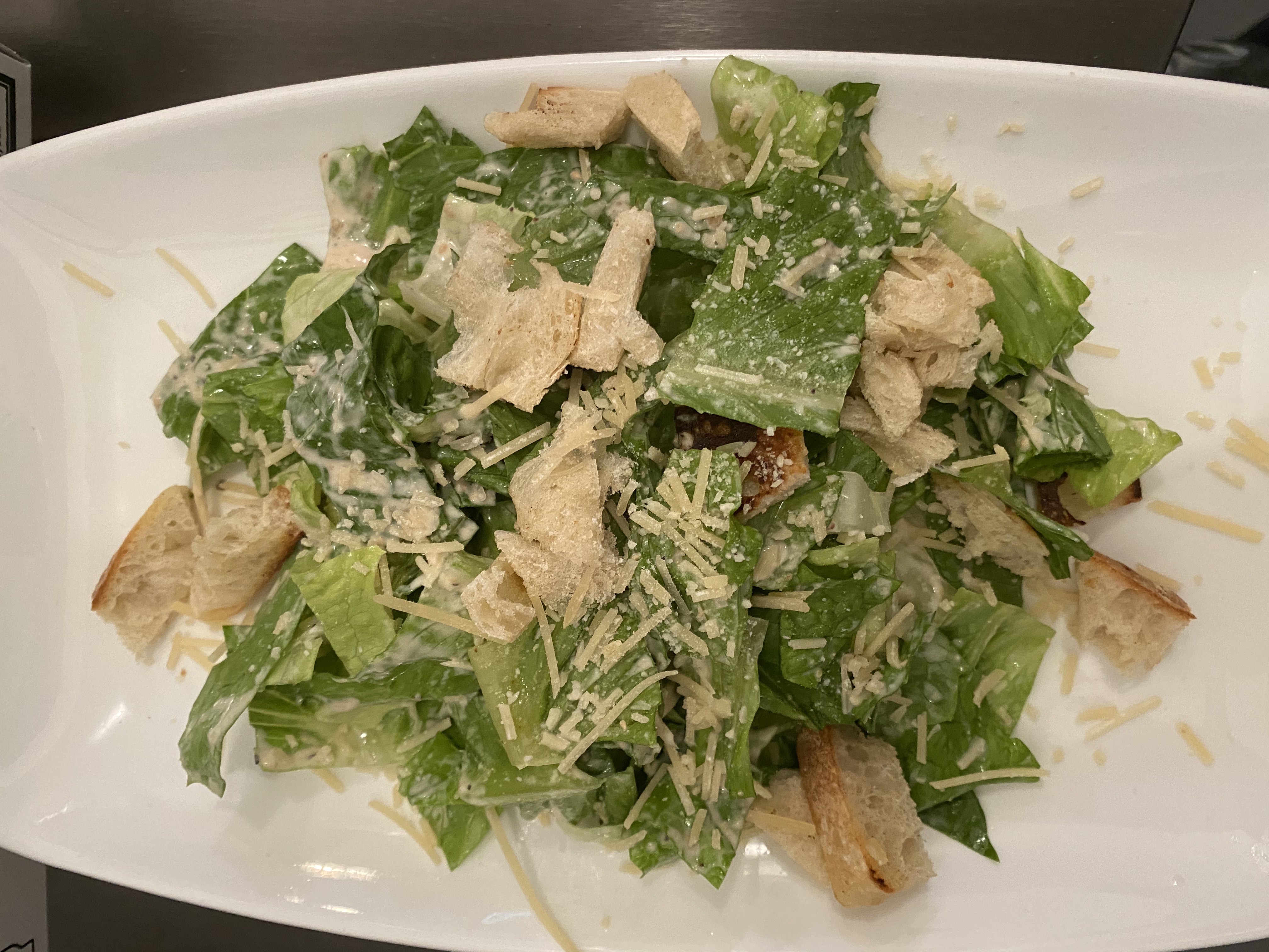 Order SIDE CAESAR SALAD food online from Keg & Lantern Brewing store, Brooklyn on bringmethat.com