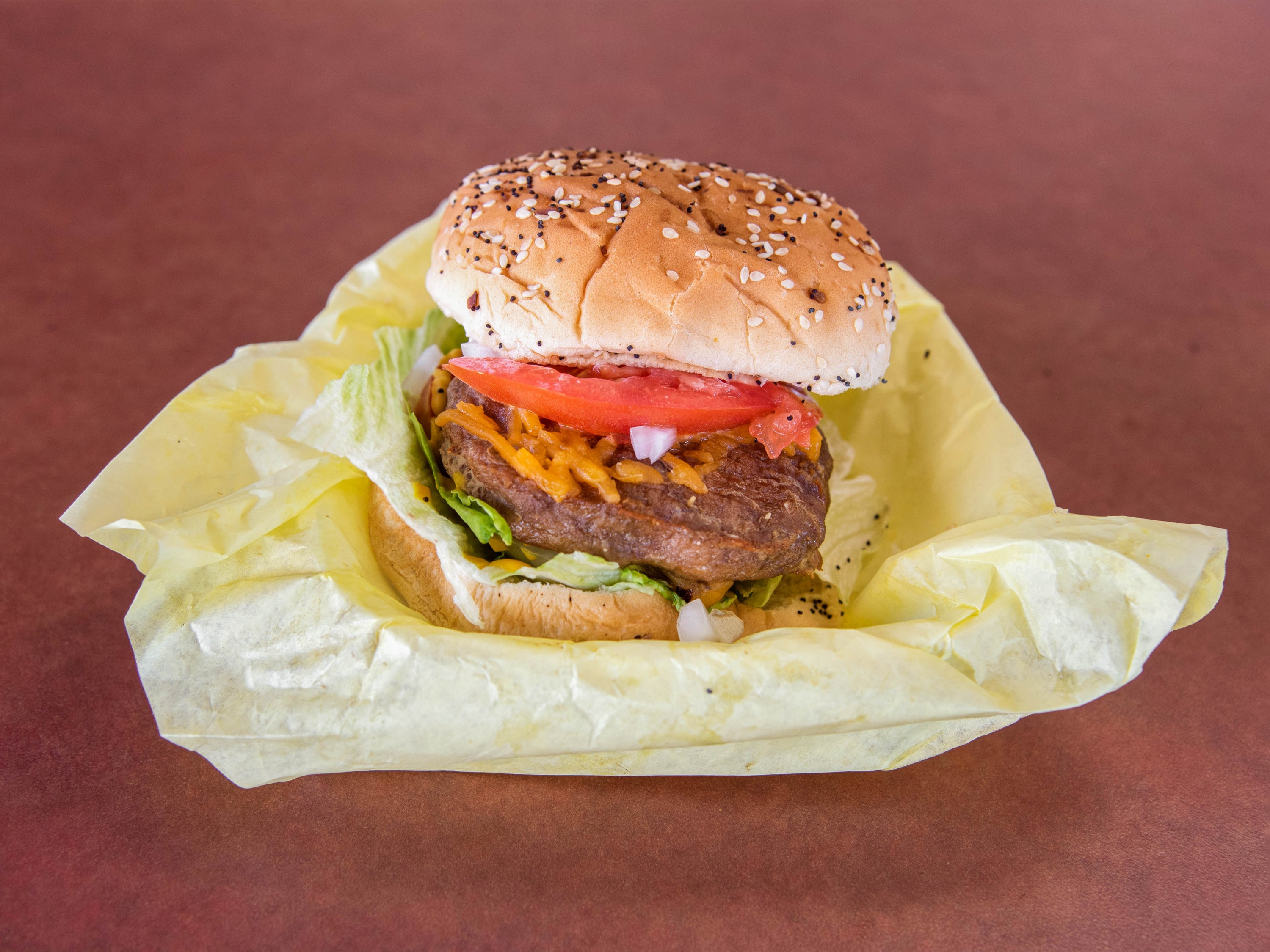 Order Turkey Burger food online from Carbos Wiener Hut & Creamery store, Fayetteville on bringmethat.com