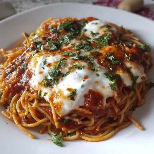 Baked Spaghetti from TASTY PASTA PIZZA &GRILL