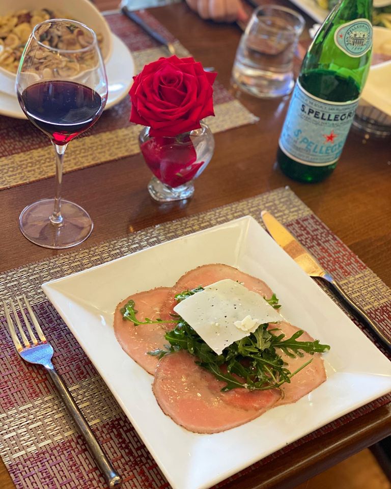 Order Carpaccio food online from Tramonto Bistro store, Malibu on bringmethat.com