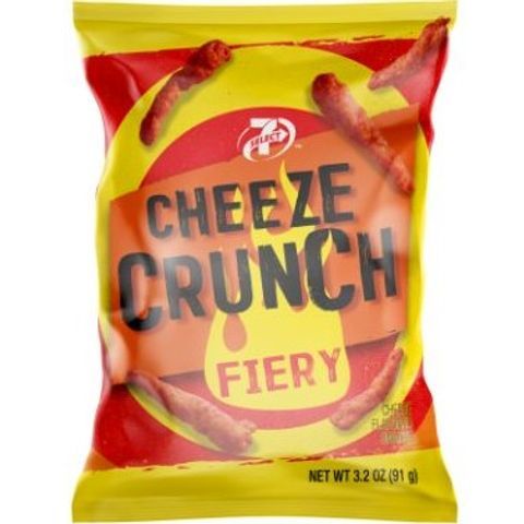 Order 7-Select Cheeze Crunchies Fiery 3.2oz food online from 7-Eleven store, Arlington on bringmethat.com
