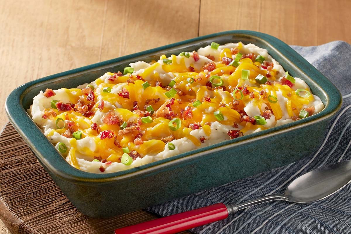 Order Loaded Mashed Potatoes food online from Cracker Barrel store, Rochester on bringmethat.com
