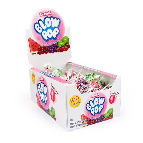 Order Charms Blow Pop Assorted Flavor .65oz food online from 7-Eleven store, Wakefield on bringmethat.com