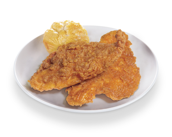 Order 2 PC Fish & (1) Biscuit Only food online from Krispy Krunchy Chicken store, Fullerton on bringmethat.com