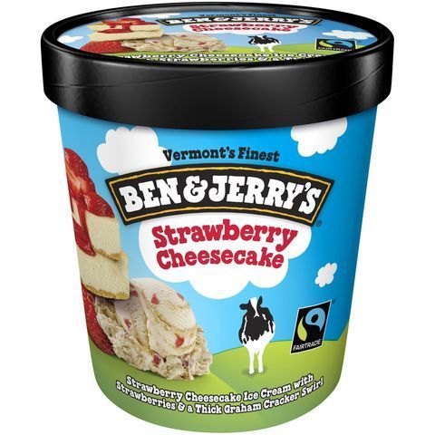 Order Ben & Jerry's Strawberry Cheesecake Pint food online from 7-Eleven store, Wakefield on bringmethat.com