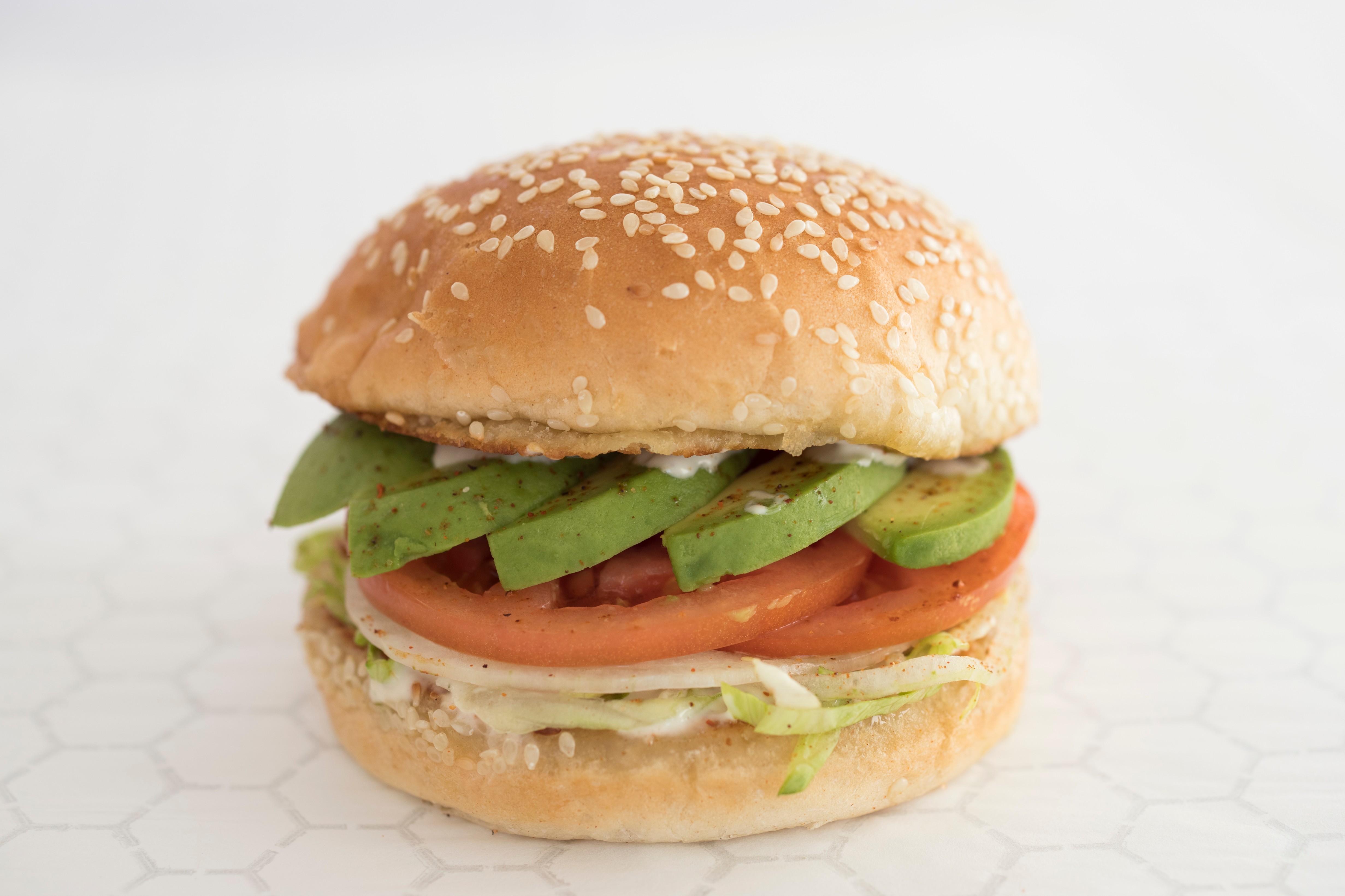 Order Veggie Burger food online from Top Round store, Dallas on bringmethat.com
