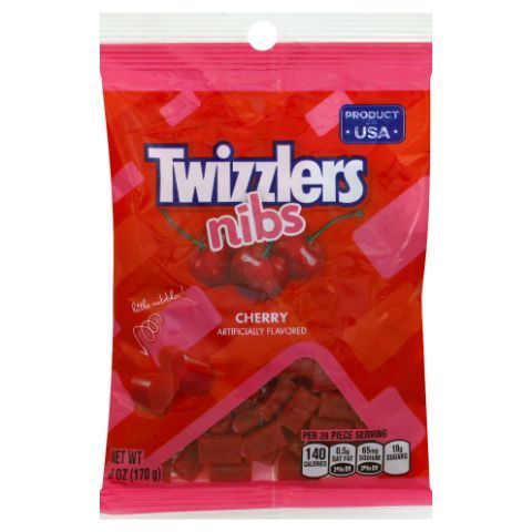 Order Twizzlers Cherry Nibs 6oz food online from 7-Eleven store, Lynchburg on bringmethat.com