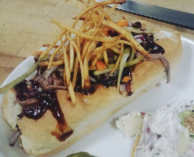 Order Brisket Dog  food online from Great Northern Bbq store, Providence on bringmethat.com
