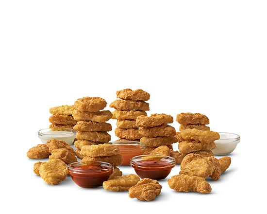 Order 40 McNuggets food online from Mcdonald store, Des Moines on bringmethat.com