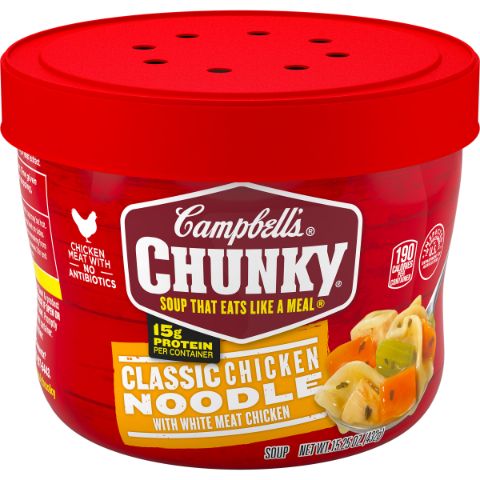 Order Campbell's Chunky Chicken Noodle Soup 15.25oz food online from 7-Eleven store, Natick on bringmethat.com