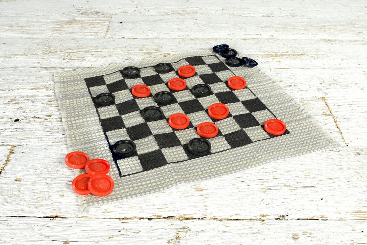 Order Cracker Barrel Mini Travel Checker Rug food online from Cracker Barrel store, Rochester on bringmethat.com