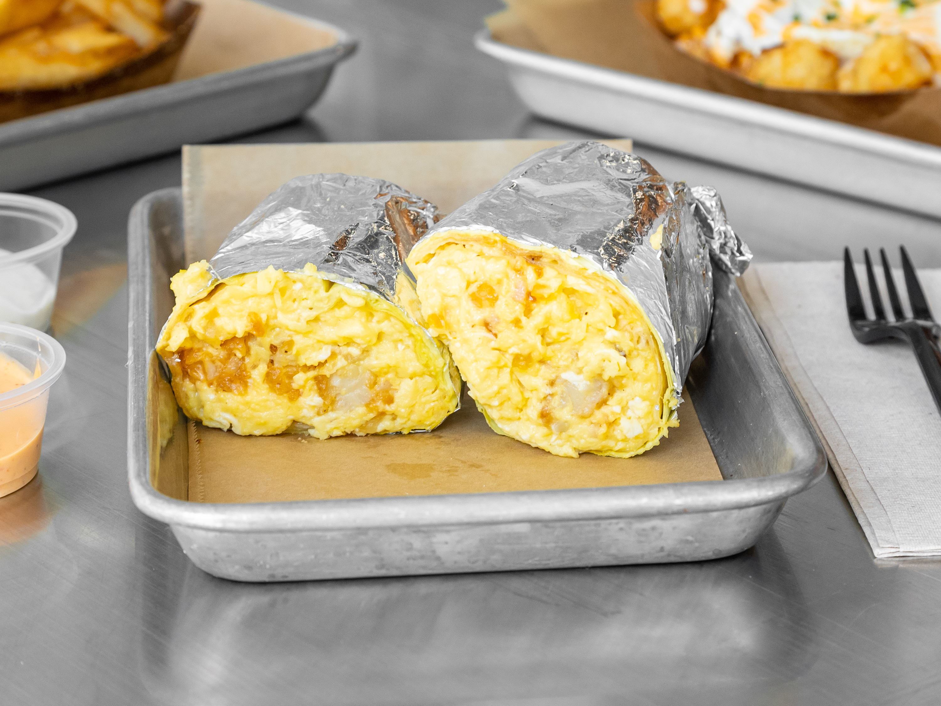 Order Original - Eggcellent Burrito food online from Egg Tuck store, Los Angeles on bringmethat.com