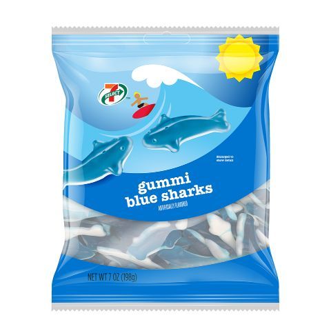 Order 7-Select Blue Sharks 7oz food online from 7-Eleven store, Aurora on bringmethat.com
