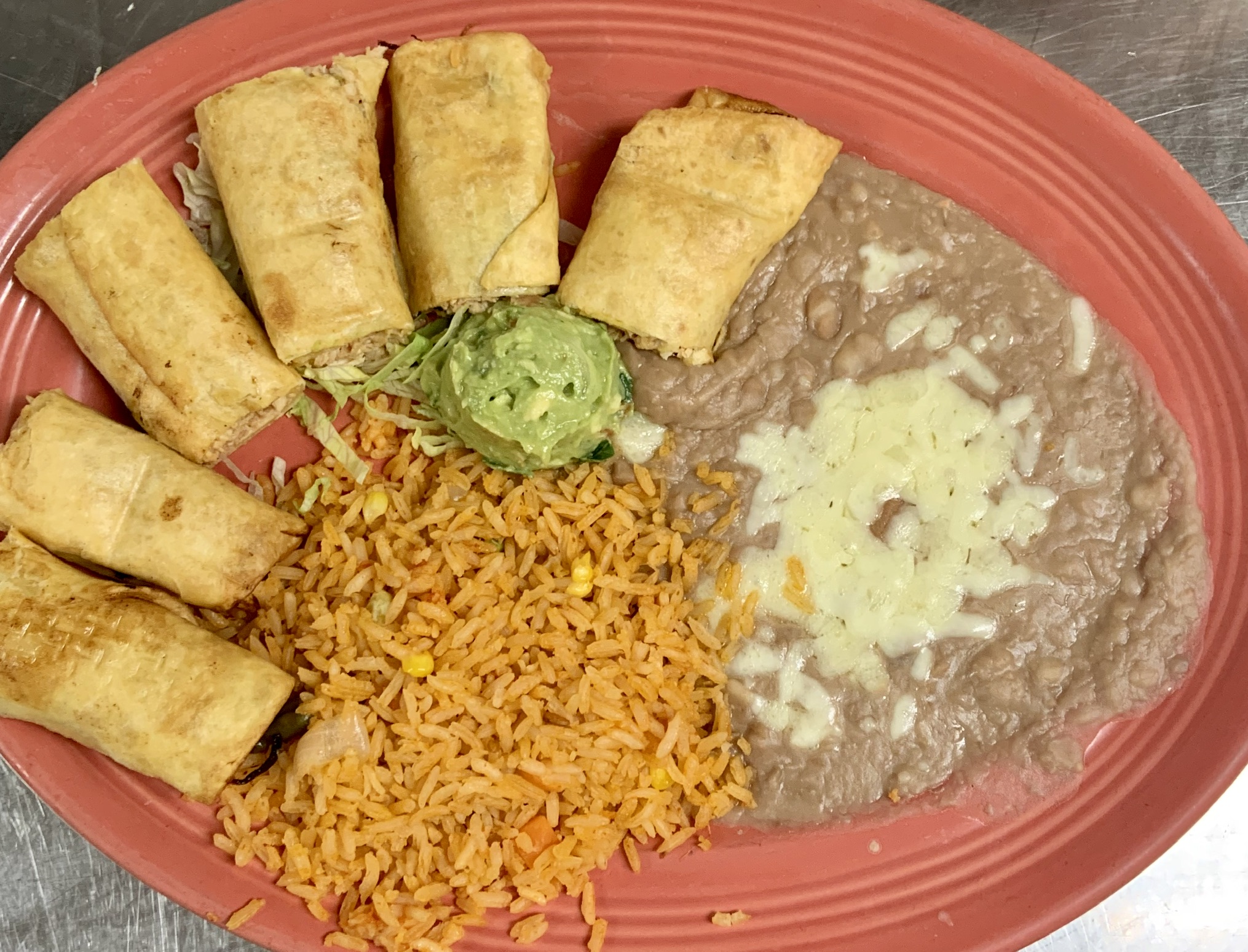 Order Flautas Combo food online from Pepe's Mexican Food store, Montrose on bringmethat.com